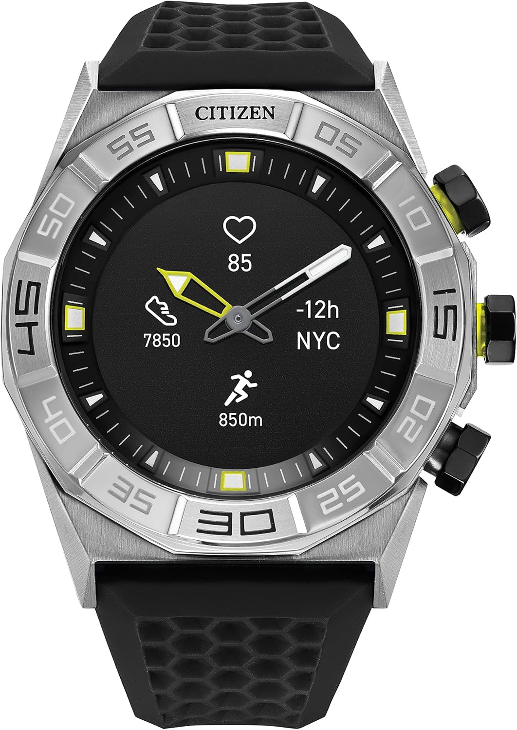 CZ Smart Gen 1 Hybrid Smartwatch 44Mm, Continuous Heart Rate Tracking, Fitness Activity, Golf App, Displays Notifications and Messages, Bluetooth Connection, 15 Day Battery Life