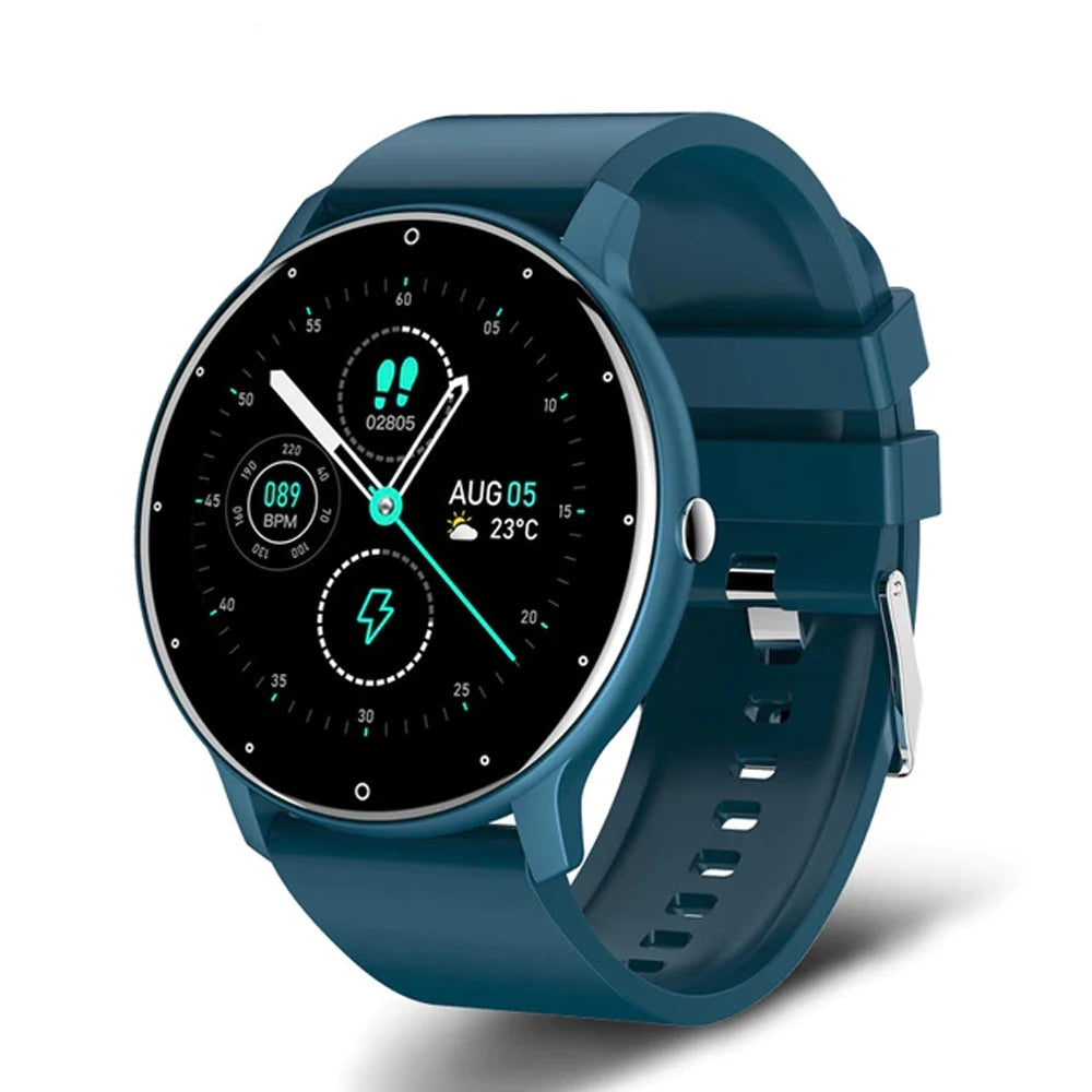 Smartwatch ZL02 Pro Reloj Inteligente Dafit 1.39 Inch round Screen IP67 Waterproof Sport Watches ZL02D Pro with Silicone Mesh